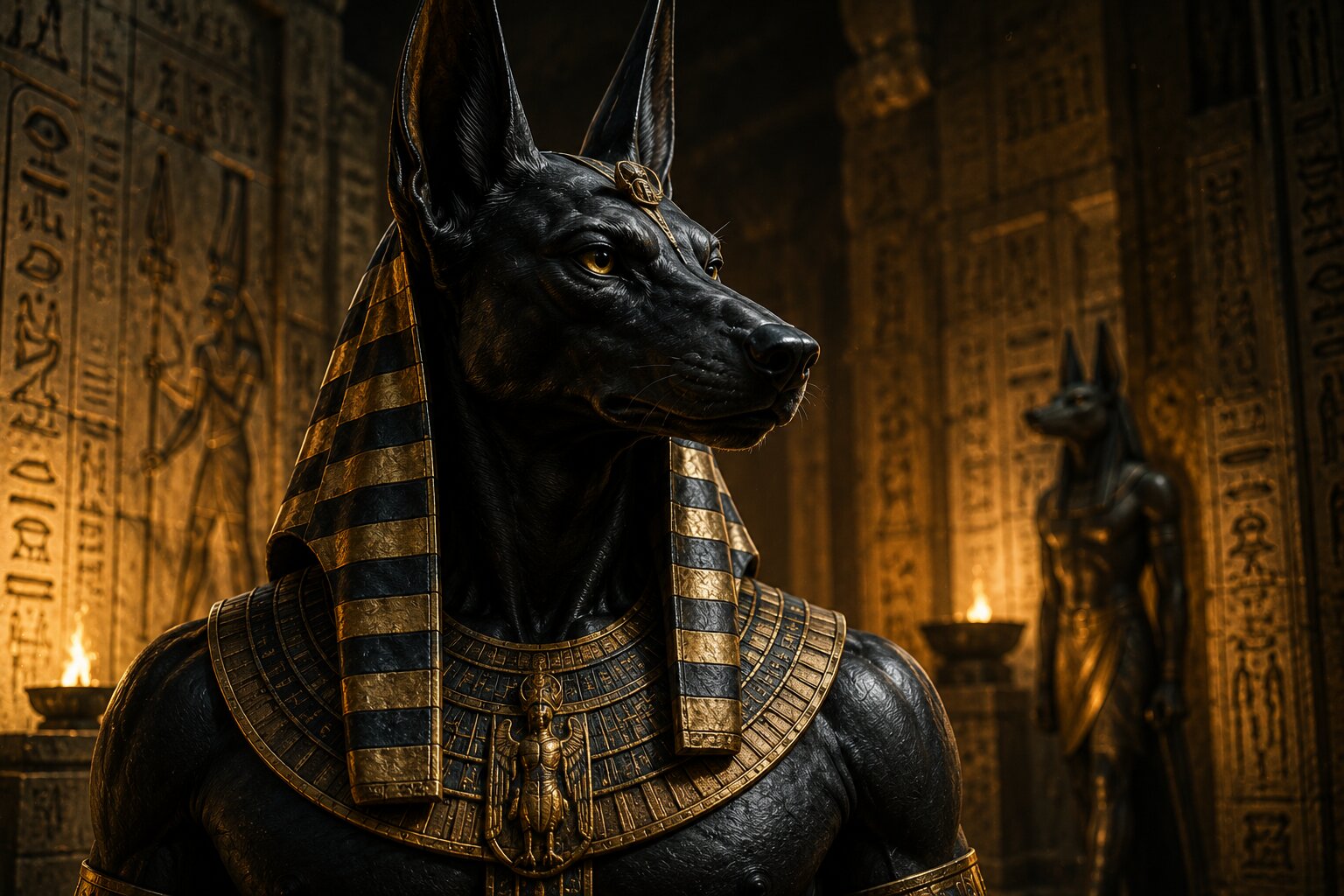 Anubis - Antik Mısır'ın çakal başlı tanrısı