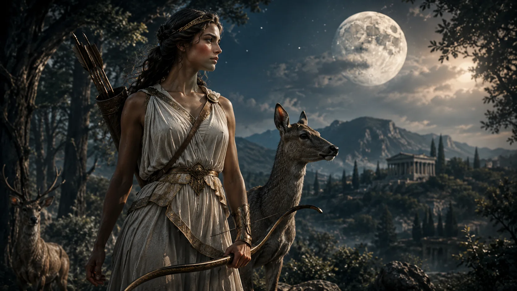 Artemis Kimdir? Yunan Mitolojisinin Av, Doğa ve Ay Tanrıçası