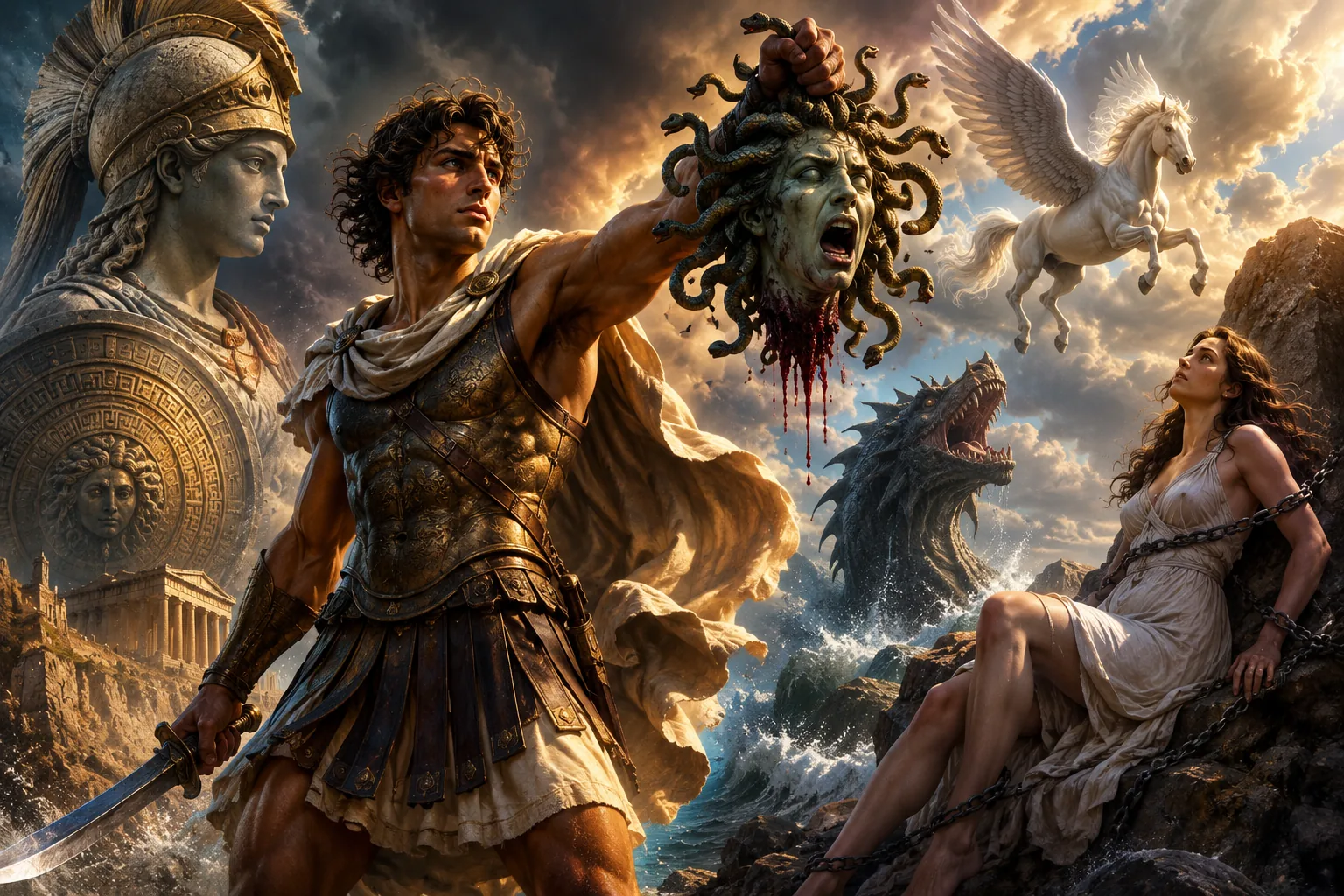 Perseus Kimdir? Medusa'yı Öldüren Kahramanın Mitolojik Hikâyesi