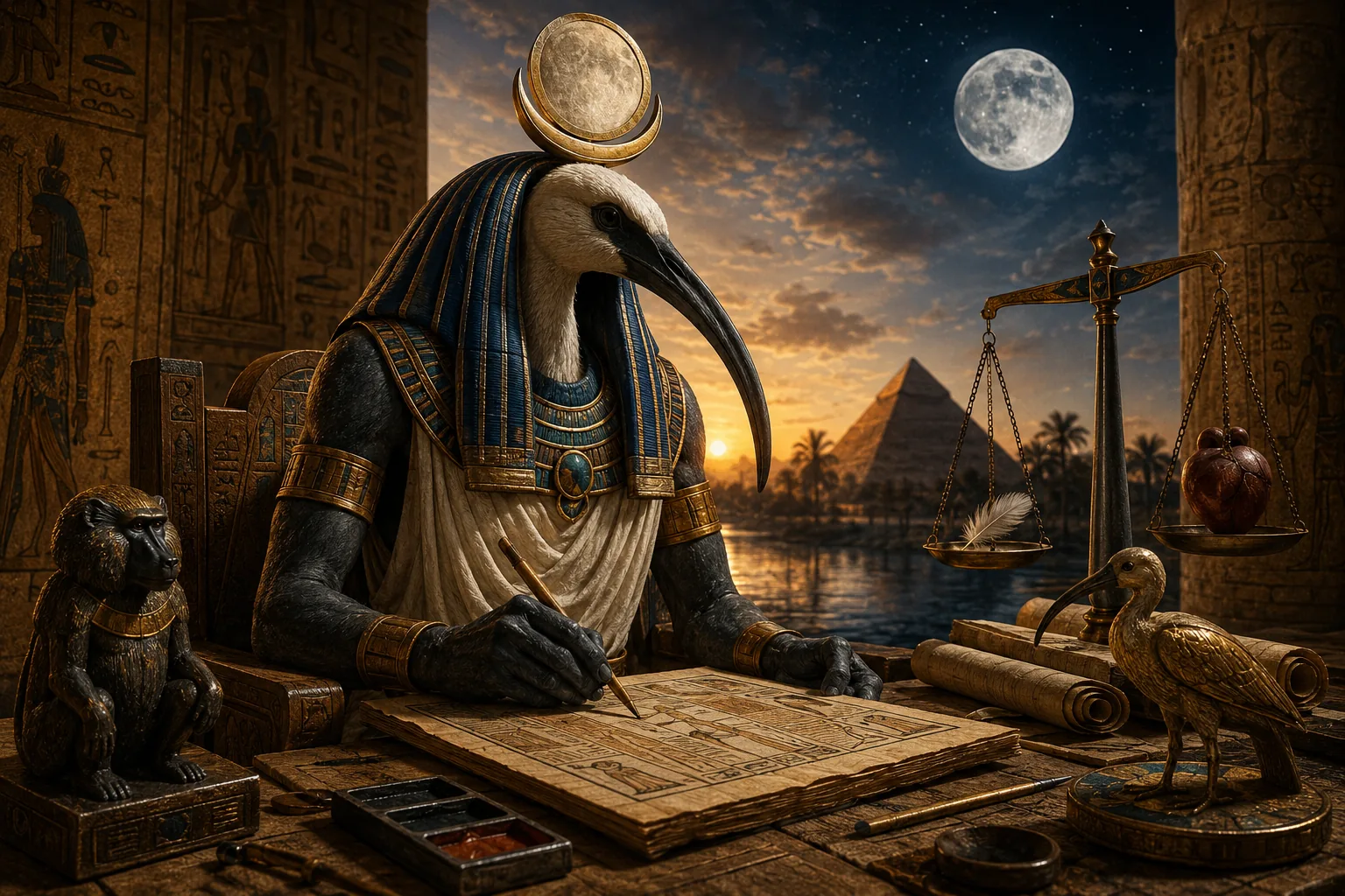 Thoth - Antik Mısır'ın Bilgelik ve Yazı Tanrısı